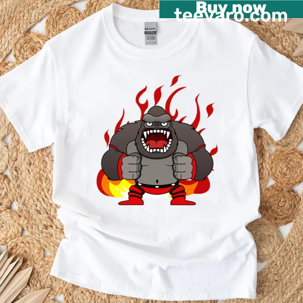 Wrestling T-shirt featuring the name Ahmed Johnson