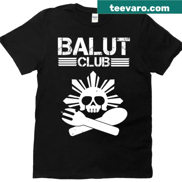 Playful t-shirt featuring text design for Badaut Club