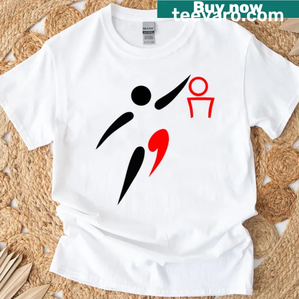 Bold typography T-shirt celebrating basketball culture and excitement