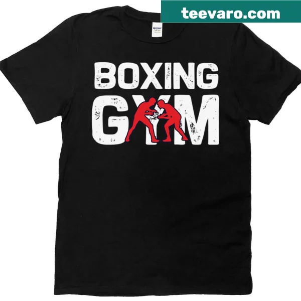 Boxing Gym t-shirt with impactful graphic for boxing enthusiasts
