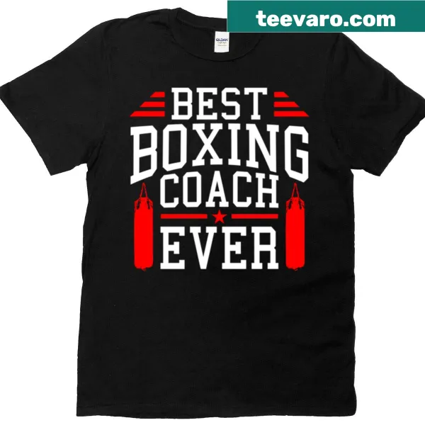 T-shirt celebrating the Best Boxing Coach Ever