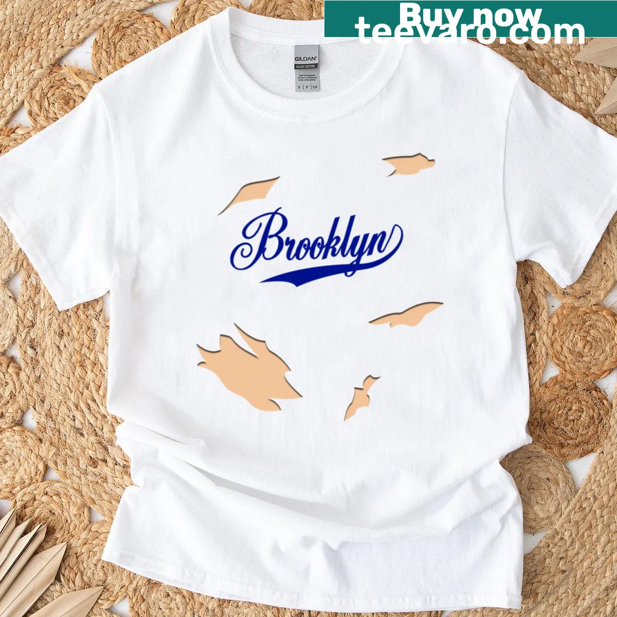 Brooklyn Brawler tribute T-shirt for wrestling fans — on a men's t-shirt