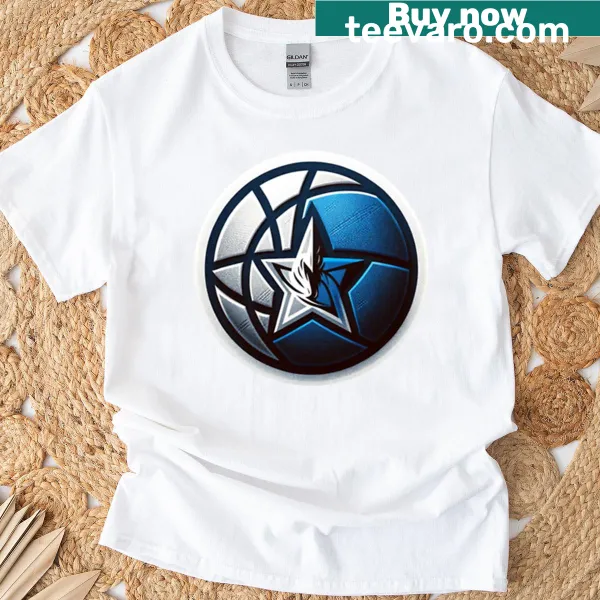 Dallas basketball-themed T-shirt for sports fans