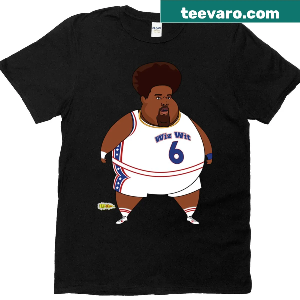 Playful t-shirt with the phrase 'Dr Wiz Wit J' — on a men's t-shirt