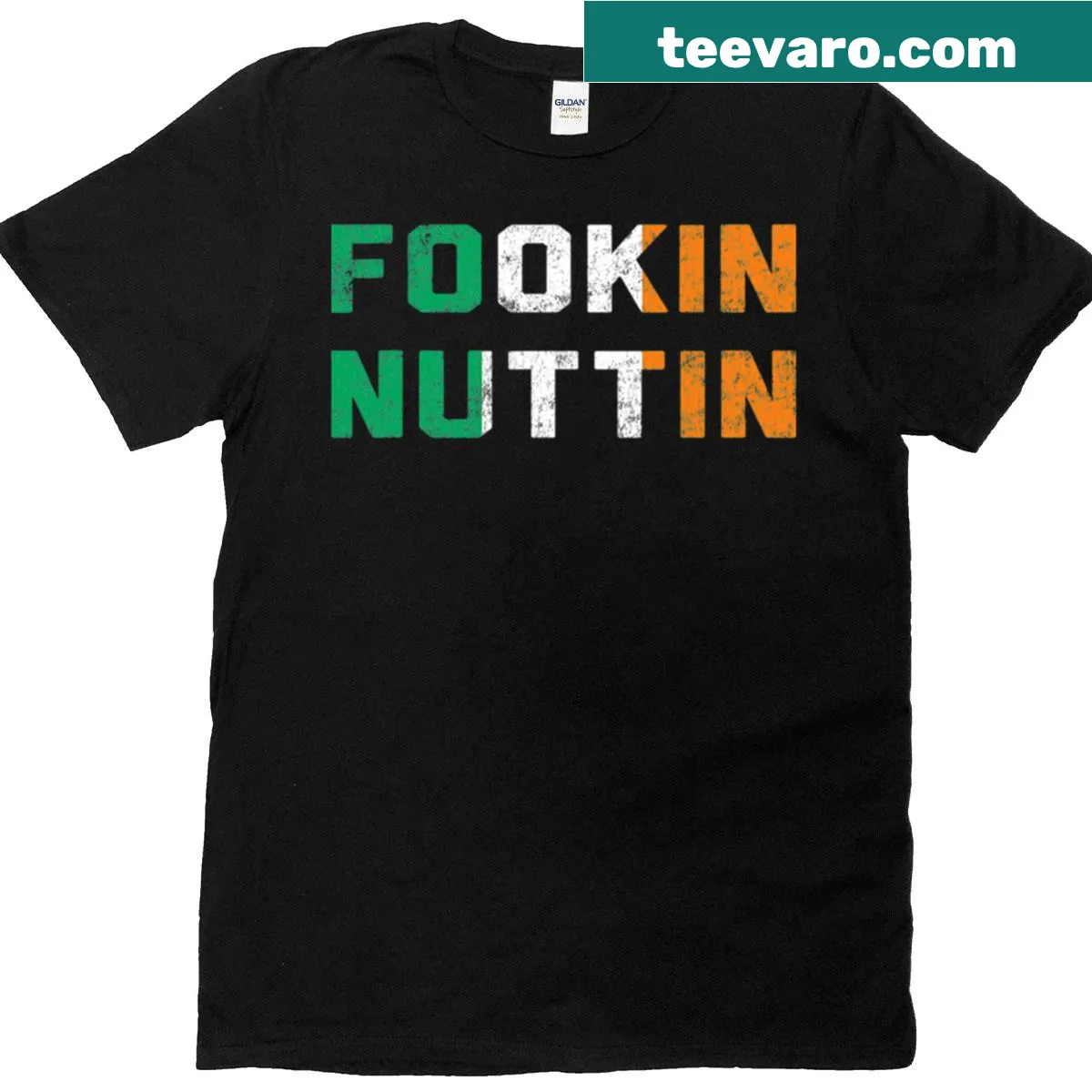 Bold boxing graphic with humorous text on an Irish boxing t-shirt — on a men's t-shirt