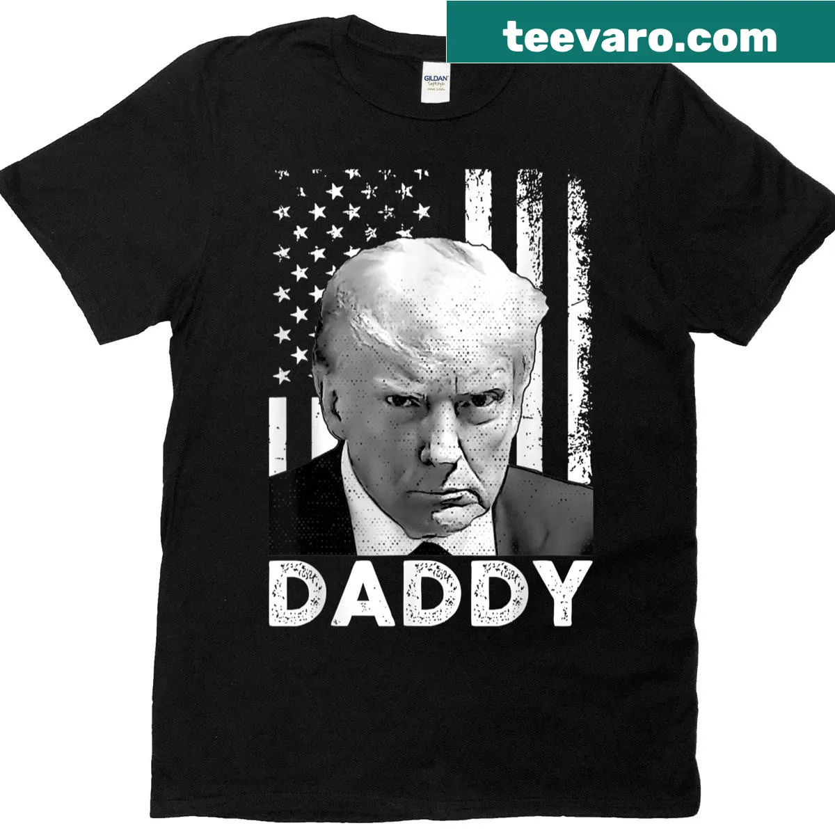 Graphic T-shirt with humorous political statement. — on a men's t-shirt