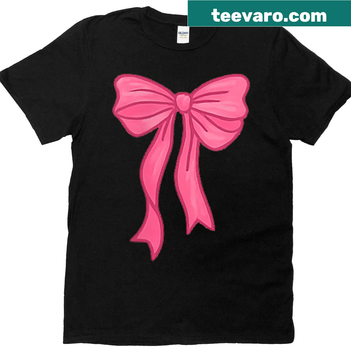 Whimsical shirt featuring 'God Says I Am Coquette' with a bow — on a men's t-shirt