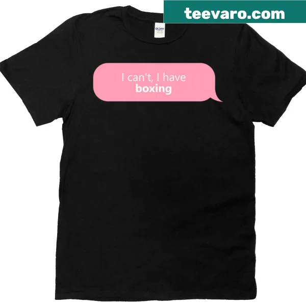 Oversized T-shirt celebrating boxing with a bold pink graphic.