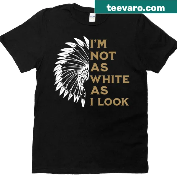 Humorous text T-shirt challenging cultural assumptions.