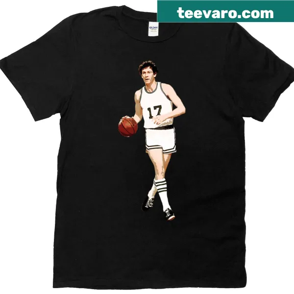 Tribute graphic tee featuring John Havlicek.