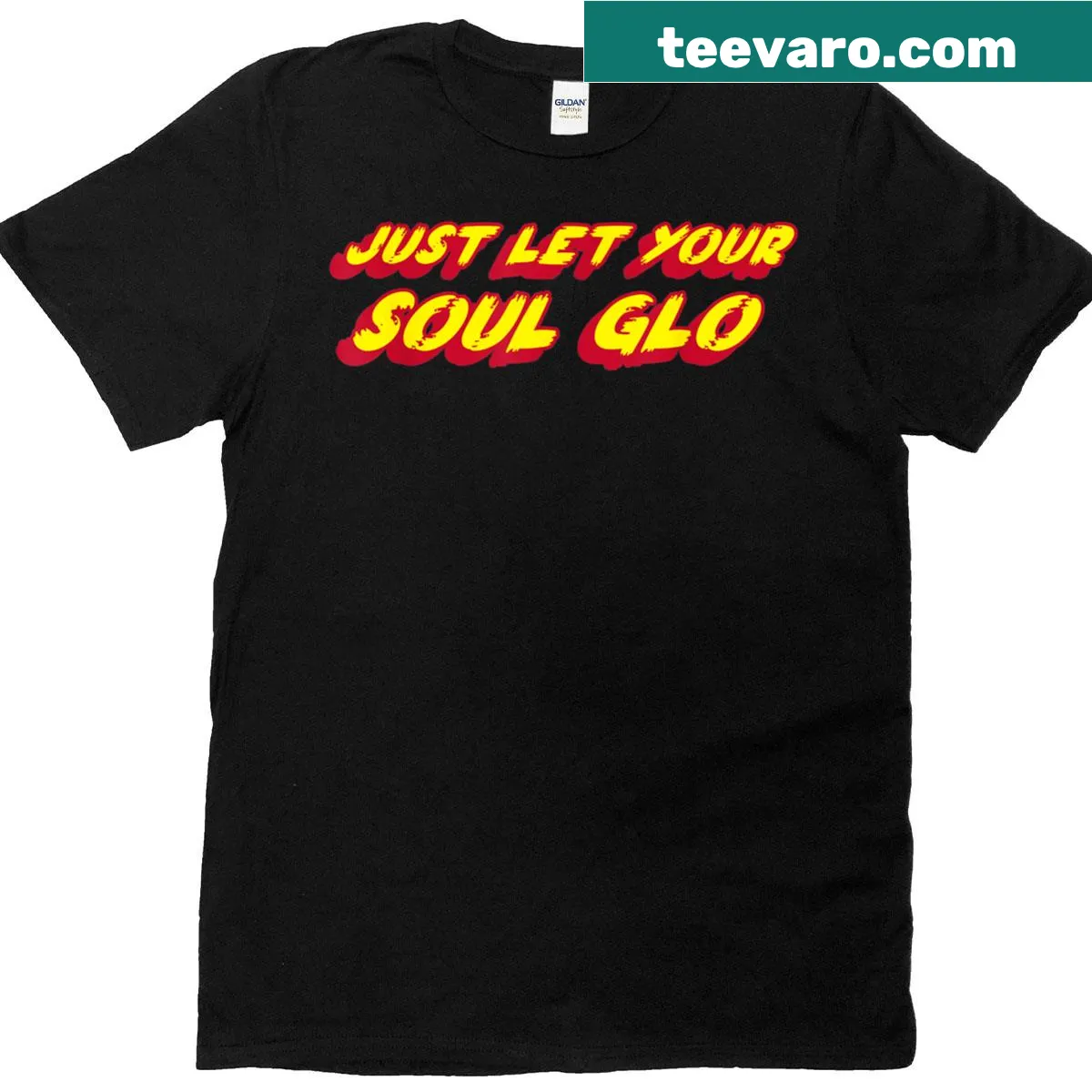 Funny graphic T-shirt with retro text from 1980s comedy — on a men's t-shirt