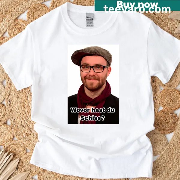 Meme t-shirt featuring Mark Forster's humorous phrase