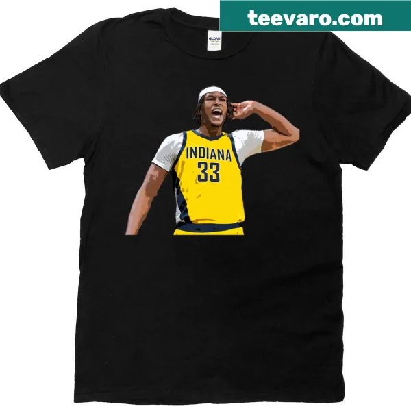 Myles Turner T-shirt with bold typography