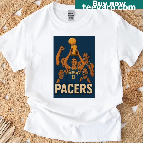 Pacers themed t-shirt with unique design for fans