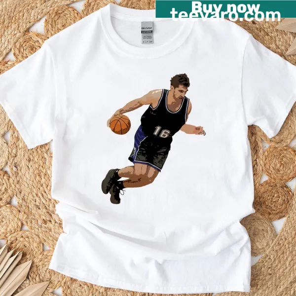 Tribute graphic for Peja Stojakovic t-shirt
