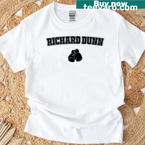 Illustrative T-shirt honoring British boxing legend Richard Dunn