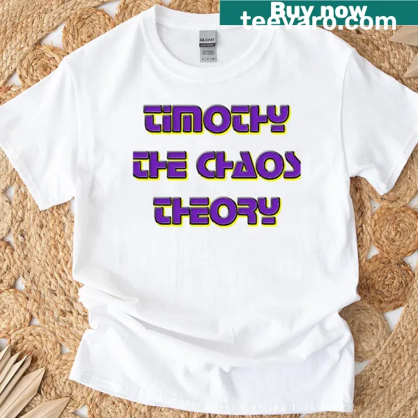 Typography t-shirt celebrating Theory Championship Wrestling