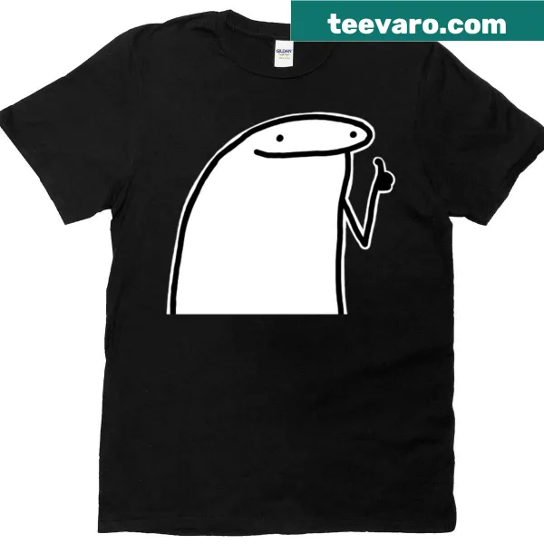 Meme-inspired t-shirt with thumbs up graphic