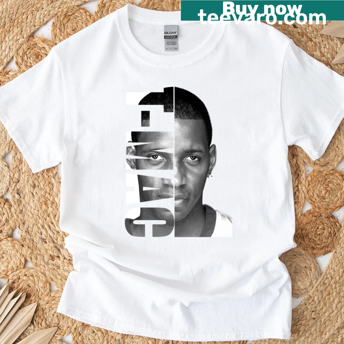 Dynamic T-shirt featuring 'T-mac' design honoring Tracy McGrady — on a men's t-shirt
