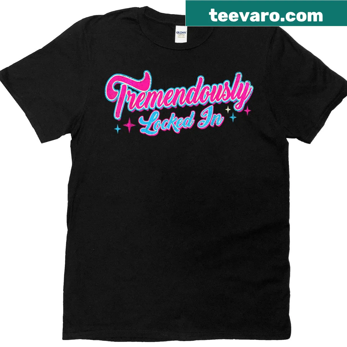 Heart lock design T-shirt illustrating love and commitment — on a men's t-shirt
