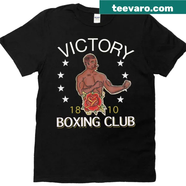 Boxing club t-shirt featuring the Victory 1810 emblem