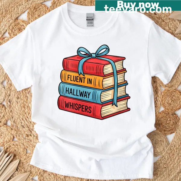 Cute graphic T-shirt with a playful school day theme for elementary