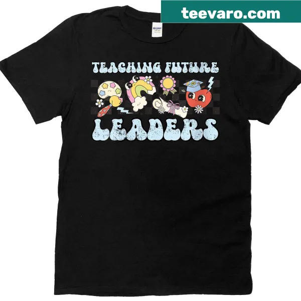 Retro teacher graphic T-shirt with inspiring message
