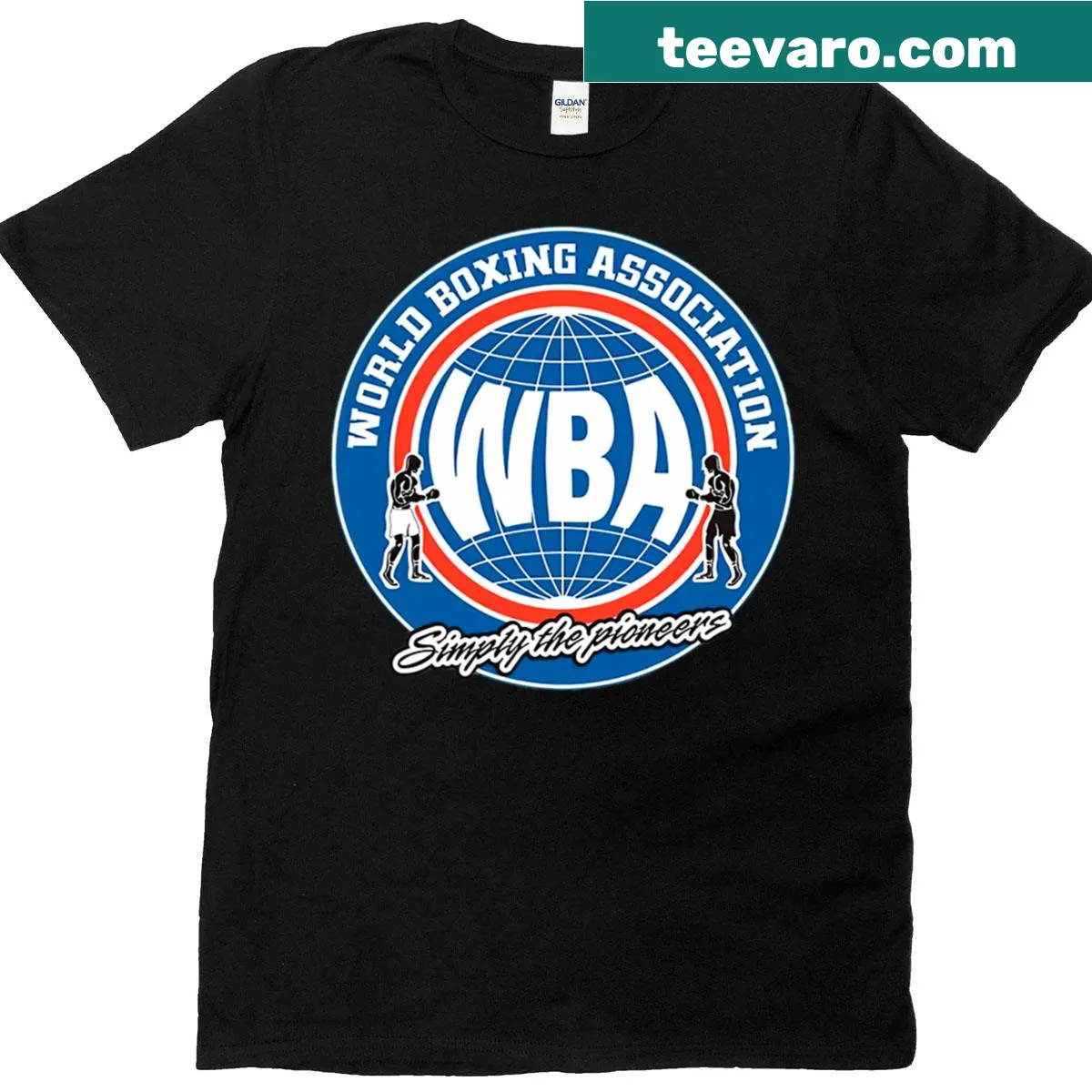 World Boxing Association T-shirt design — on a men's t-shirt