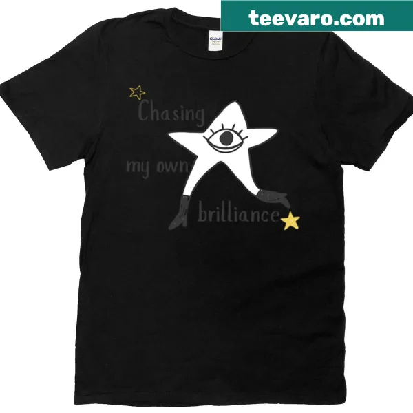 Whimsical t-shirt with a quirky star doodle design