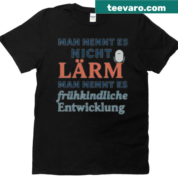 Educator T-shirt promoting early childhood development