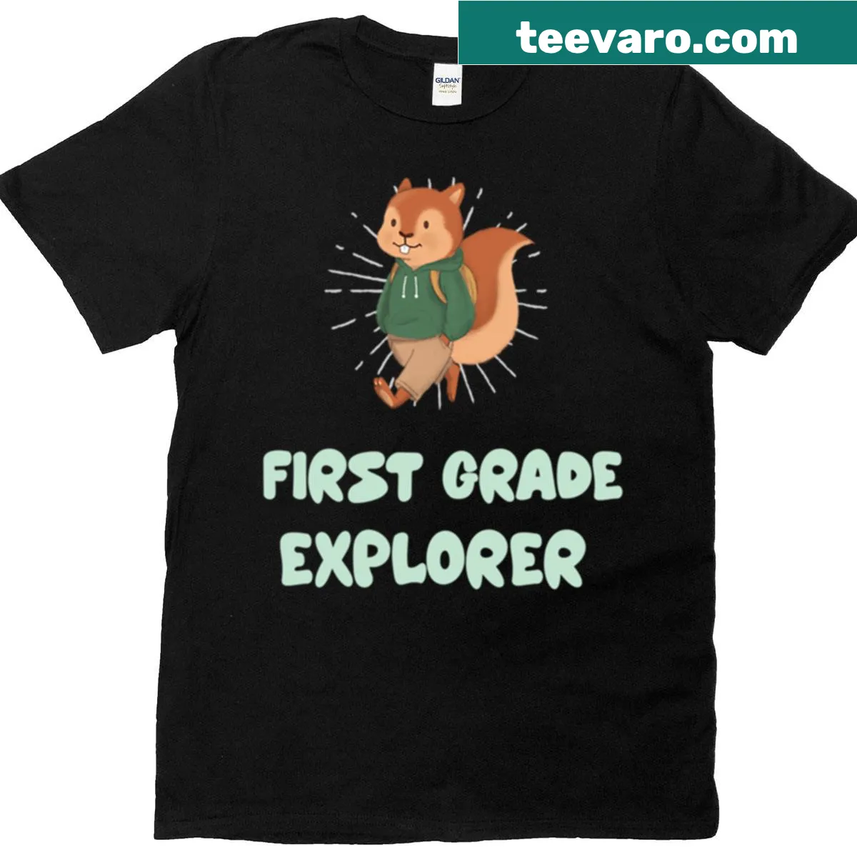 T-shirt for kids promoting exploration with a fun graphic — on a men's t-shirt
