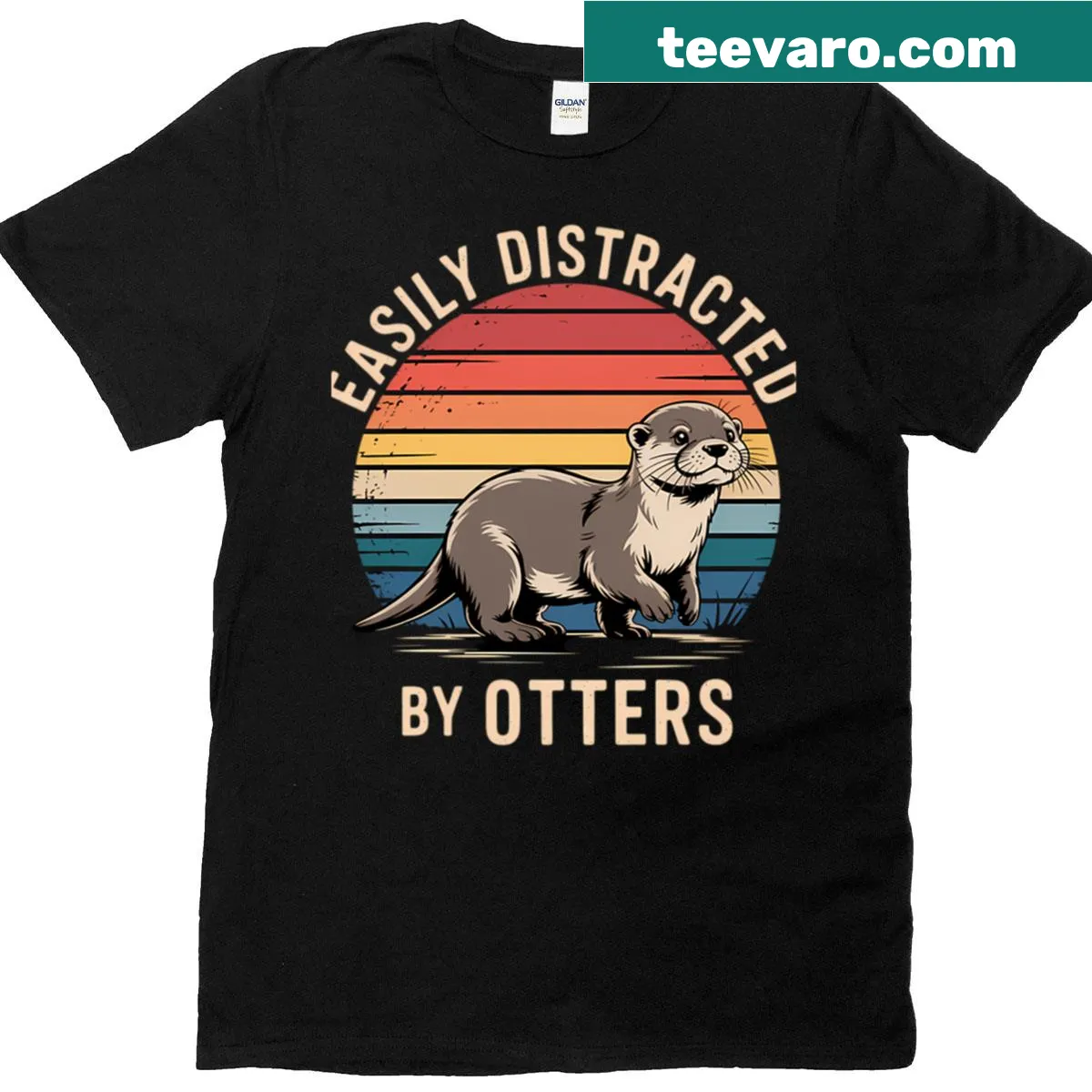 Cute T-shirt featuring a cat drinking beer at a party — on a men's t-shirt