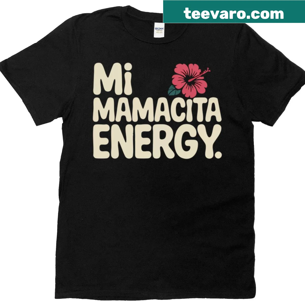 Cute bilingual Latina mom quote T-shirt — on a men's t-shirt