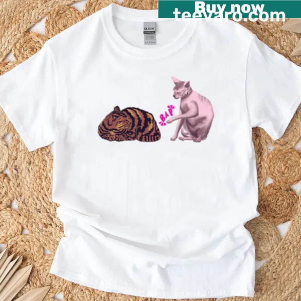 Playful 'Get Baped' text graphic T-shirt