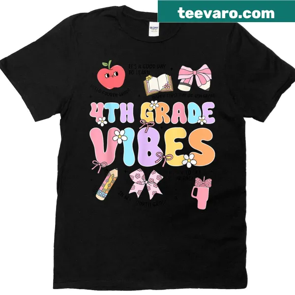 Cute t-shirt for girls featuring coquette bow design perfect for school