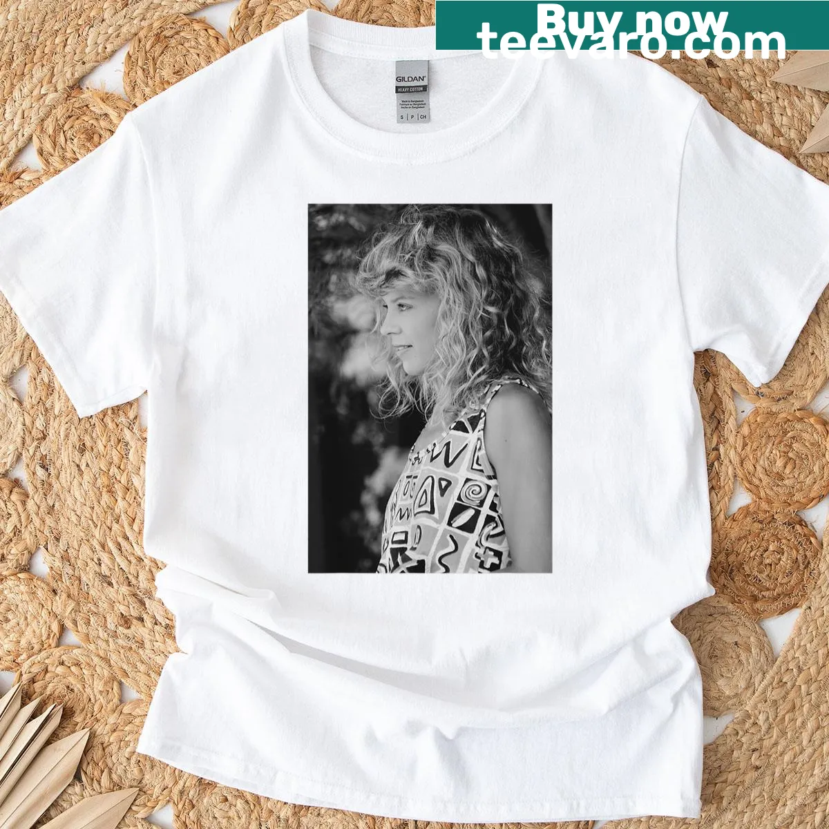Graphic tee honoring Kylie Minogue as Charlene Mitchell from Neighbours — on a men's t-shirt