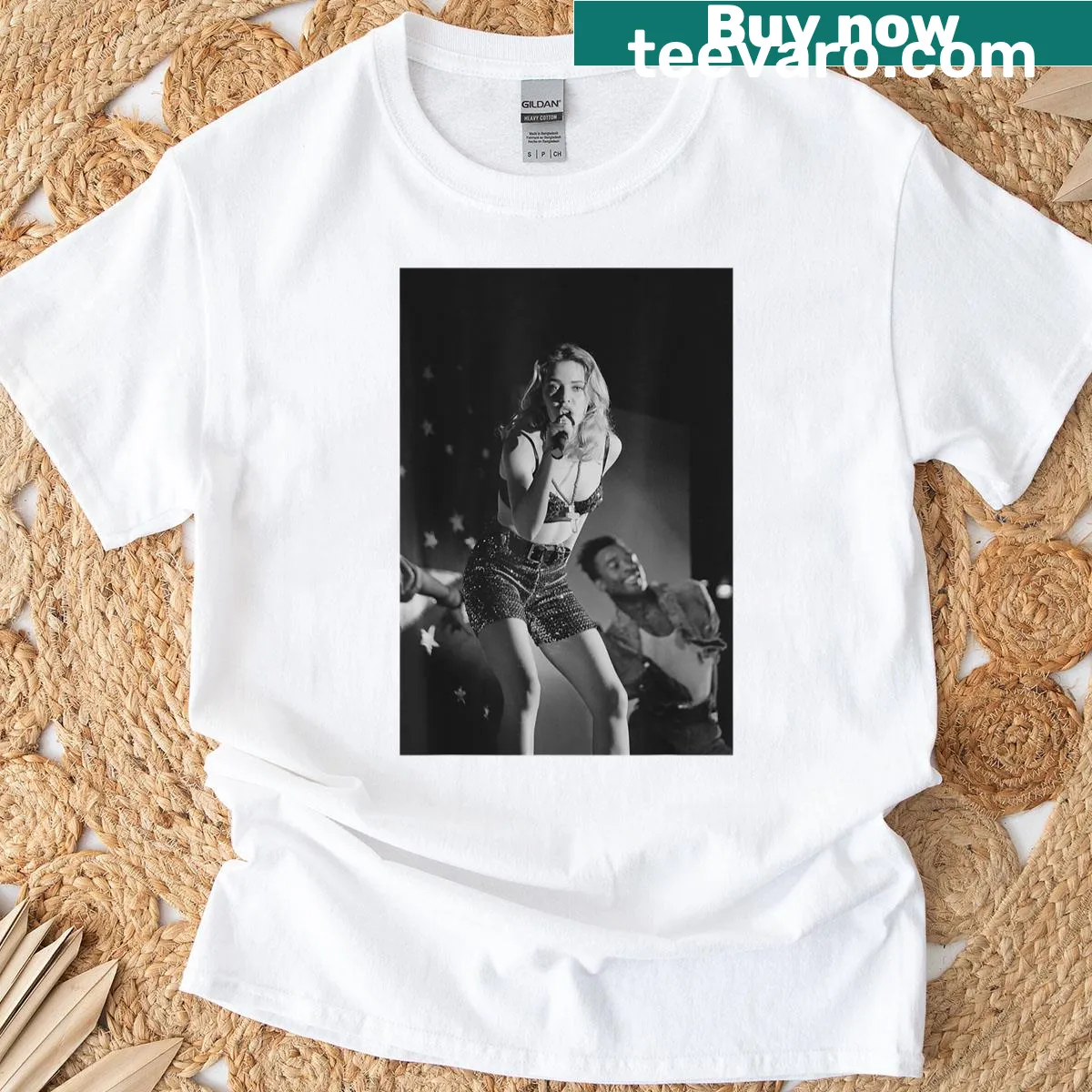 T-shirt featuring Kylie Minogue from Live Disco In Dream Tour — on a men's t-shirt