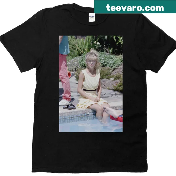 Kylie Minogue 1988 T-shirt featuring Neighbours set design