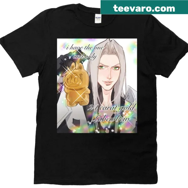 Illustration of Labubu from Final Fantasy on a T-shirt