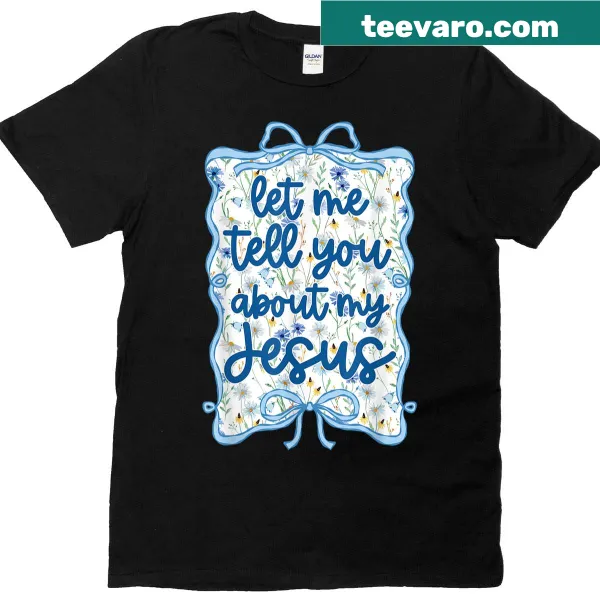 Inspirational T-shirt with Bible verse and coquette bow design