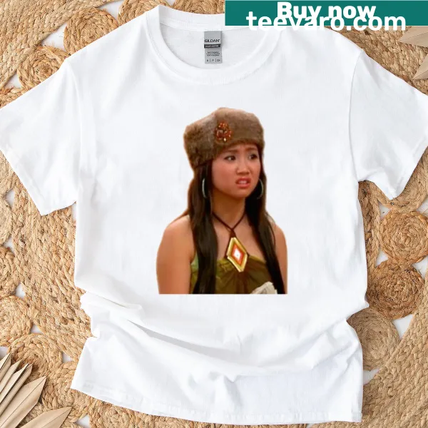 Charming illustration of London Tipton on a tee