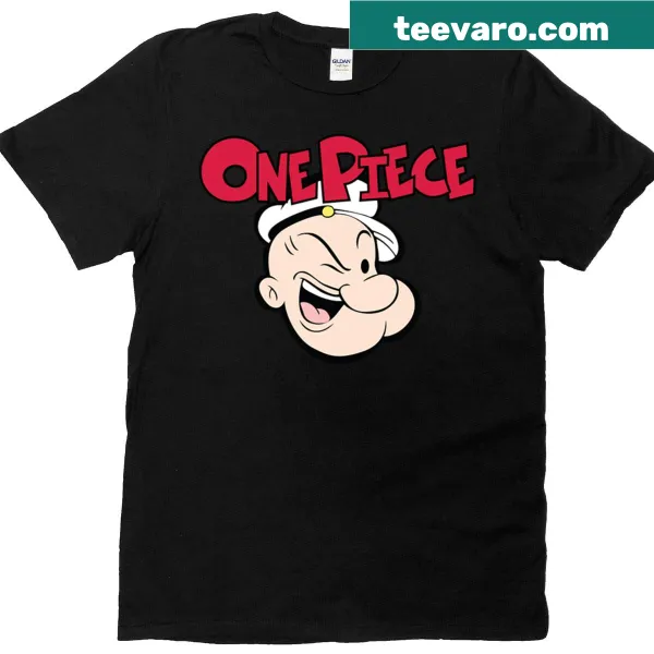 Oversized T-shirt featuring a Popeye meme graphic