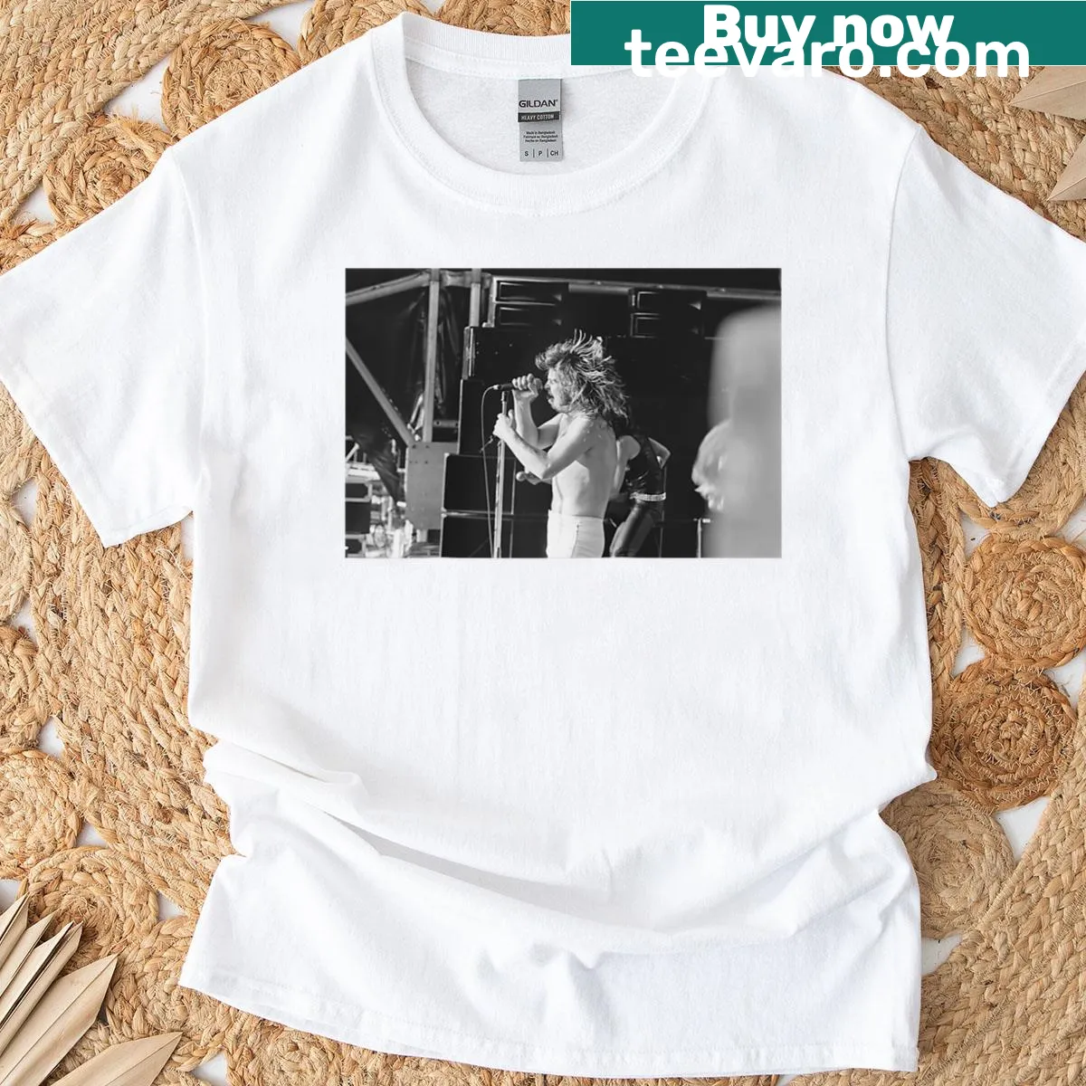 Raglan T-shirt commemorating Ozzy Osbourne's 1981 Blizzard of Ozz tour — on a men's t-shirt