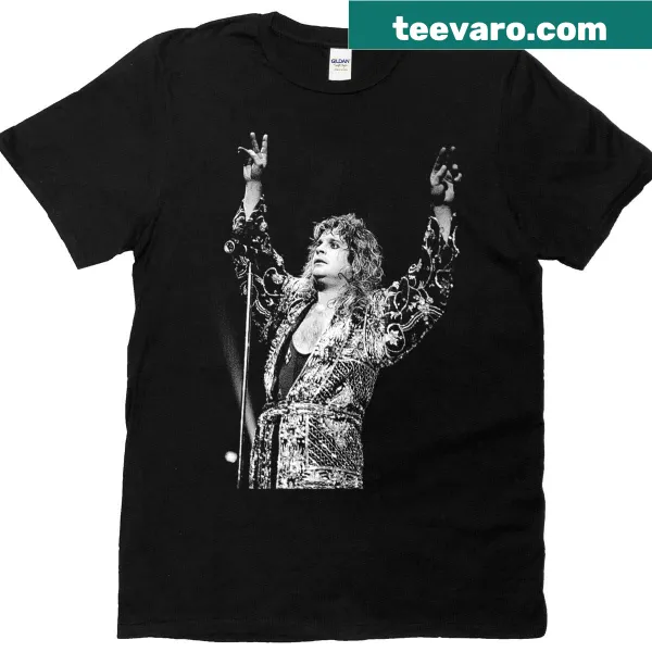 Ozzy Osbourne from the Ultimate Sin Tour on a premium t-shirt