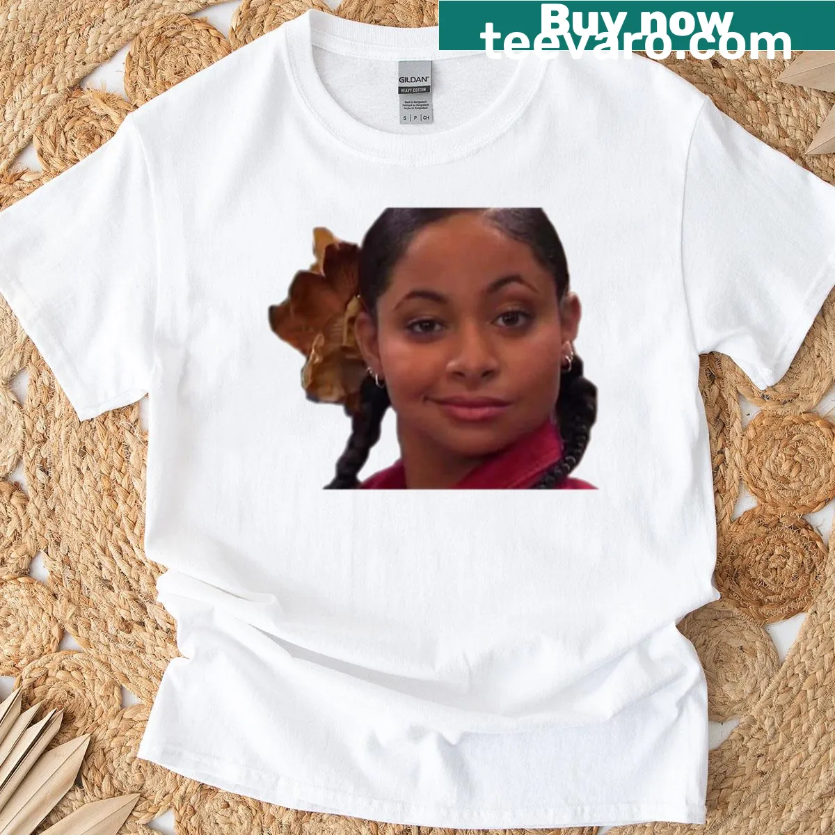 Nostalgic That's So Raven t-shirt with fun phrase — on a men's t-shirt