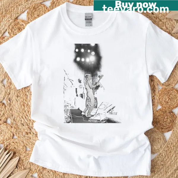 Illustrative tee of Sting and The Police live during Zenyatta Mondatta Tour