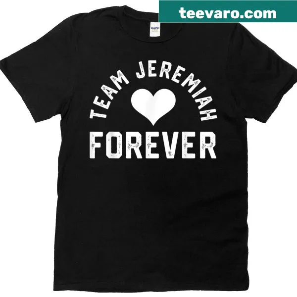 Retro vintage Team Jeremiah t-shirt with nostalgic graphic