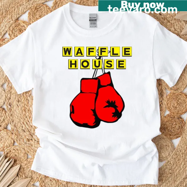 Vintage-style oversized t-shirt celebrating Waffle House