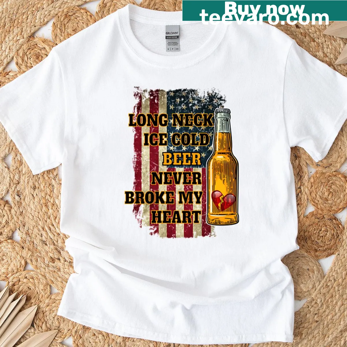 Funny Boston local pride t-shirt with humorous text design — on a men's t-shirt