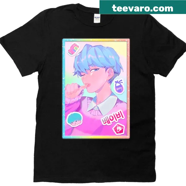 Charming illustration of a mother and baby on a t-shirt